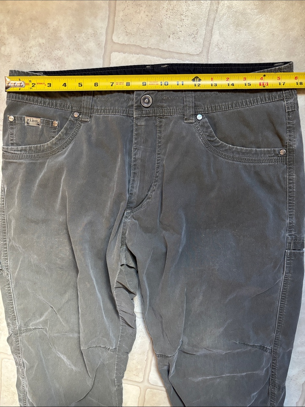 KUHL Revolvr Vintage Patina Dye Pants Men’s Size 34x30 (tag) - Picture 4 of 10